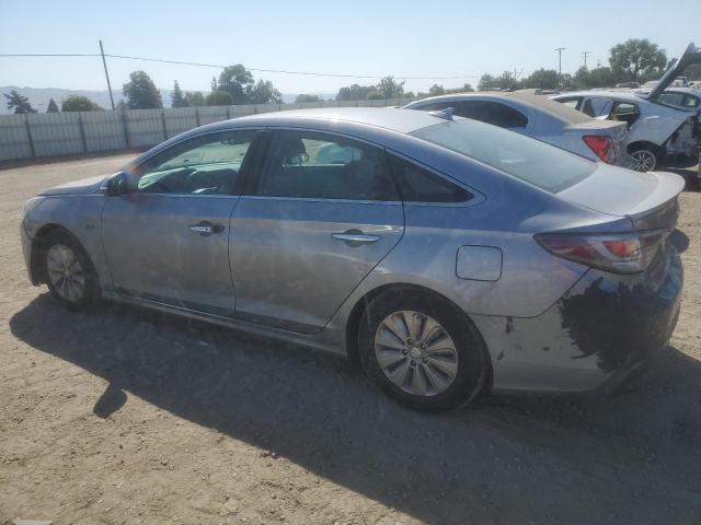 HYUNDAI SONATA HYB 2016 silver  hybrid engine KMHE24L17GA041656 photo #3