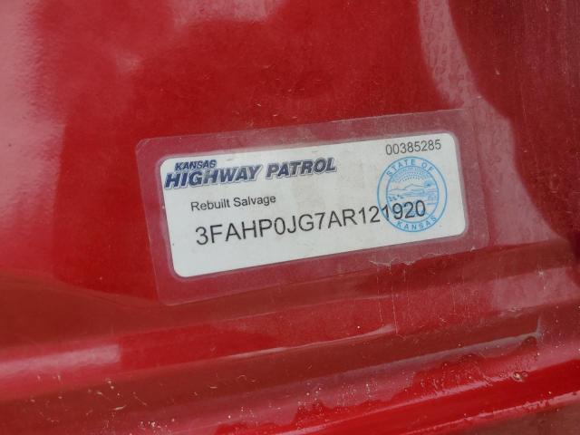 2010 FORD FUSION SEL - 3FAHP0JG7AR121920