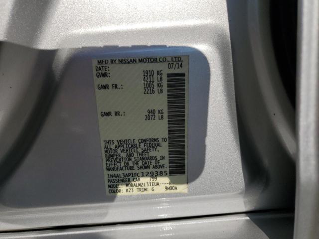 2015 NISSAN ALTIMA 2.5 - 1N4AL3AP1FC129385