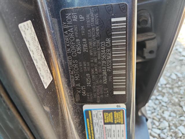 2015 KIA OPTIMA LX - KNAGM4A73F5634403