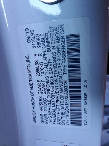 2020 HONDA ACCORD SPO 1HGCV1F3XLA003736