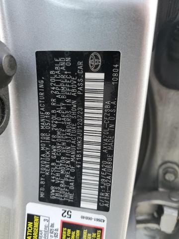 2018 TOYOTA CAMRY L - 4T1B11HK3JU120723