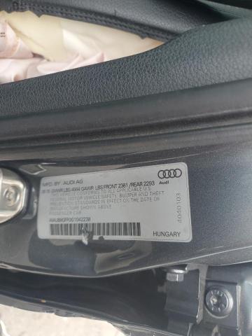 2016 AUDI A3 PREMIUM WAUB8GFF0G1042238