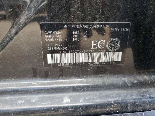 2018 SUBARU IMPREZA PR 4S3GTAH6XJ3730583