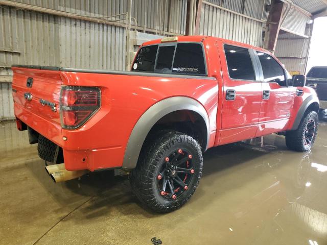 FORD F150 SVT R 2012 red crew pic gas 1FTFW1R60CFA22720 photo #4