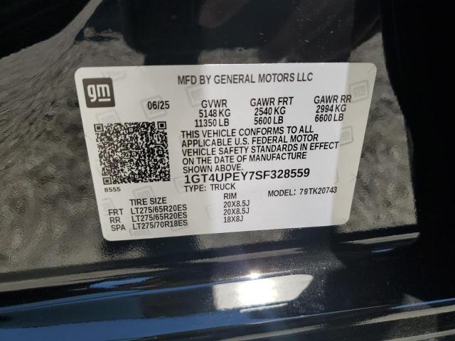 2025 GMC SIERRA K25 1GT4UPEY7SF328559