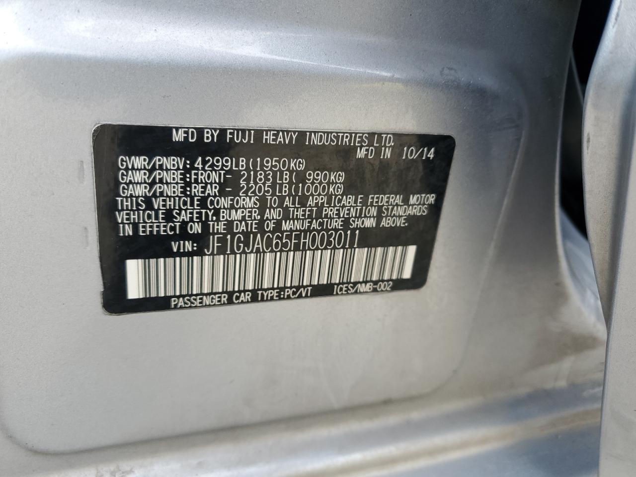 SUBARU IMPREZA PREMIUM