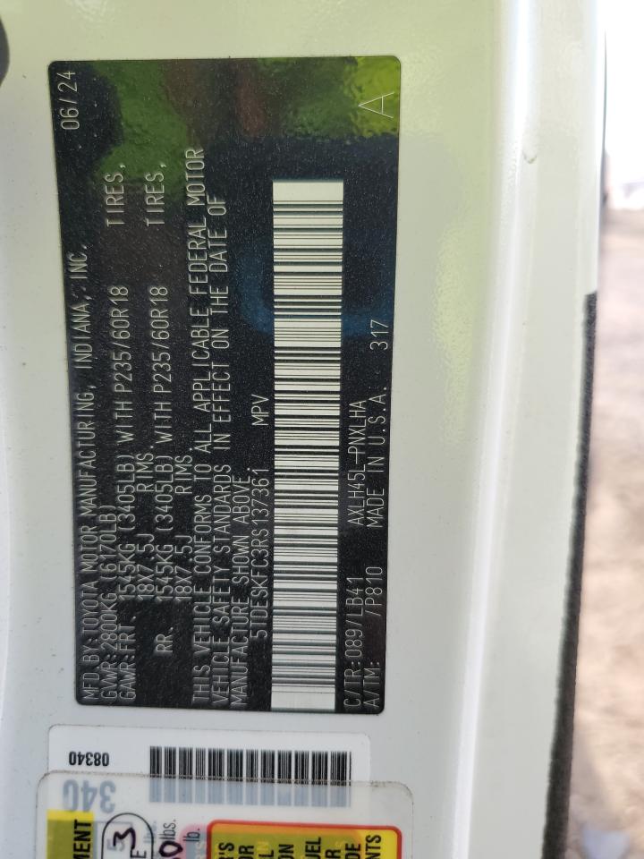 TOYOTA SIENNA LIMITED