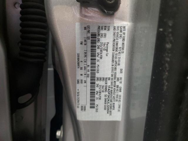 2018 FORD FOCUS SE 1FADP3K24JL320604