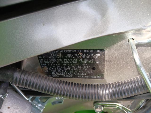 2024 KAWASAKI KLX300 F ML5LXBF1XRDA34843