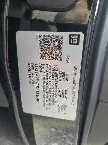 2024 CHEVROLET CORVETTE STINGRAY 1LT 1G1YA2D42R5114048