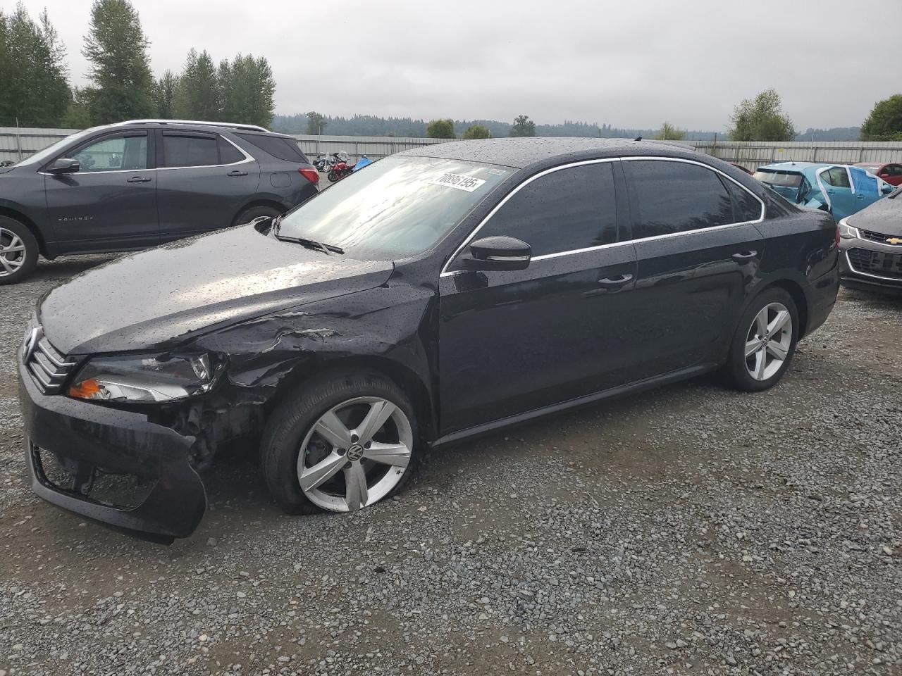 Lot #3296907848 2014 VOLK PASSAT SE