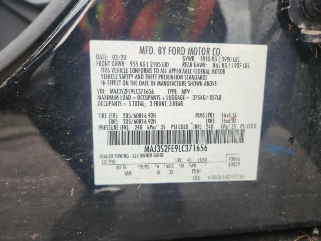 2020 FORD ECOSPORT S MAJ3S2FE9LC371656