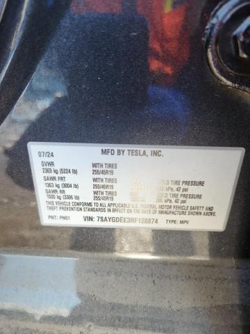 2024 TESLA MODEL Y 7SAYGDEE3RF128874