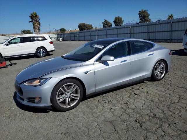 TESLA MODEL S 2013 silver  electric 5YJSA1CN3DFP13484 photo #1