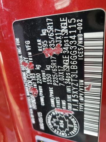 2016 HYUNDAI SANTA FE S - 5XYZT3LB6GG334115