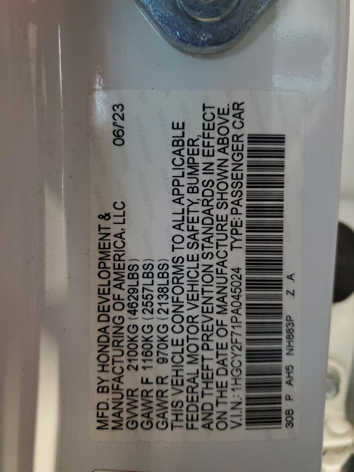 HONDA ACCORD HYBRID SPORT-L