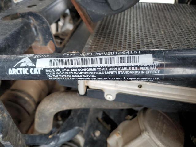 2013 ARCTIC CAT ARTIC CAT 4UF13MPV3DT304151