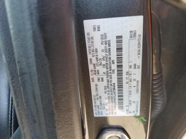 2020 FORD ESCAPE SEL 1FMCU0H61LUC58434