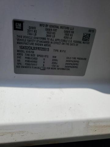 2015 GMC YUKON DENA - 1GKS2CKJXFR725513