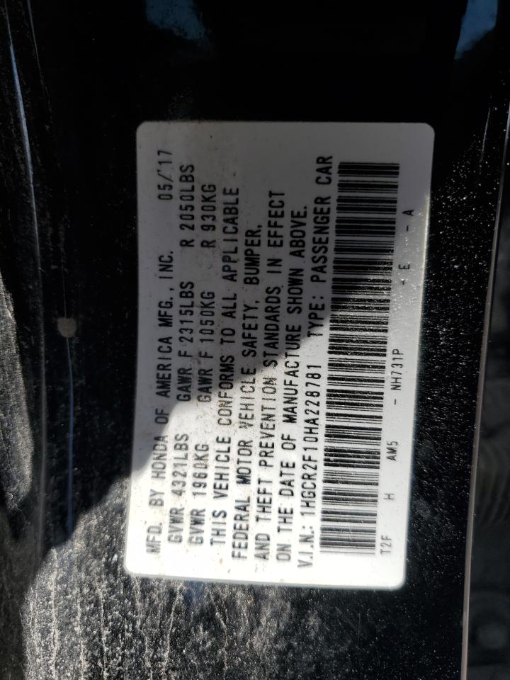 HONDA ACCORD SPORT SPECIAL EDITION