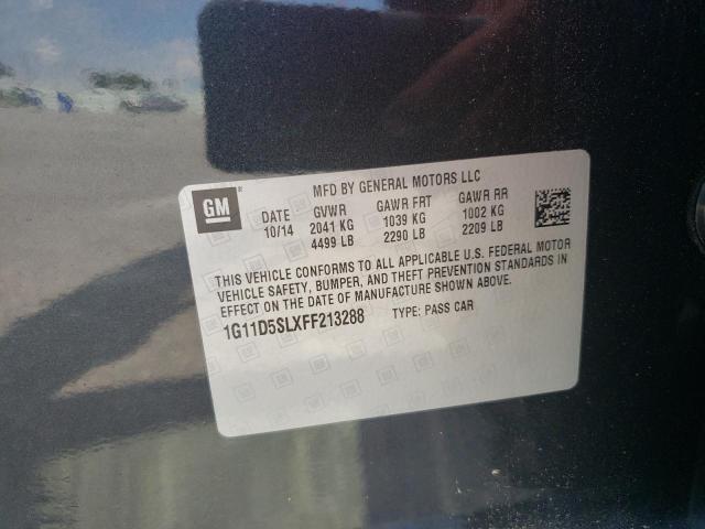 2015 CHEVROLET MALIBU 2LT 1G11D5SLXFF213288