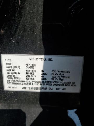 2023 TESLA MODEL Y #3275783512