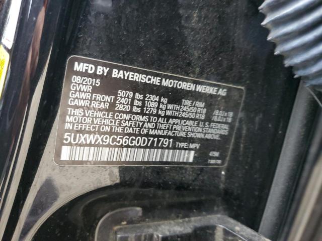 2016 BMW X3 XDRIVE2 - 5UXWX9C56G0D71791