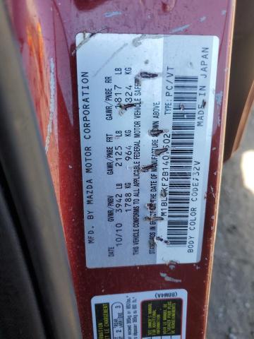 2011 MAZDA 3 I - JM1BL1KF2B1407502