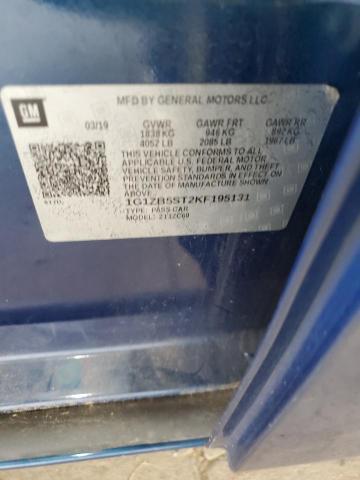 2019 CHEVROLET MALIBU LS - 1G1ZB5ST2KF195131