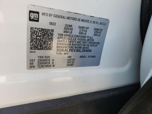 2022 GMC TERRAIN SL 3GKALPEV3NL294906
