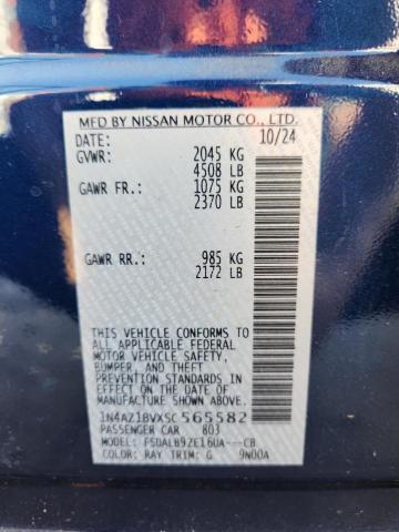 2025 NISSAN LEAF S 1N4AZ1BVXSC565582