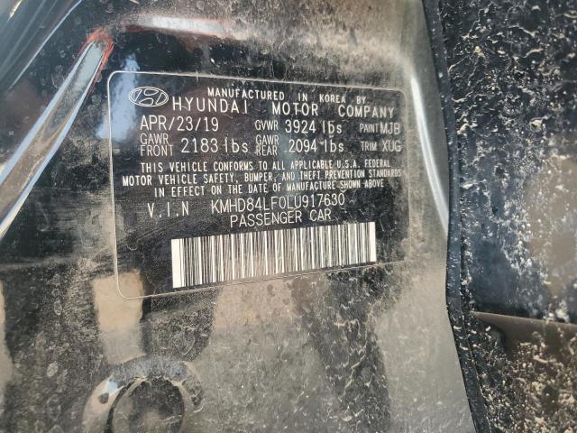 2020 HYUNDAI ELANTRA SEL - KMHD84LF0LU917630