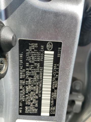 2020 TOYOTA CAMRY LE 4T1C11AK5LU888592