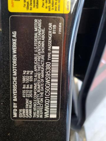 2016 MINI COOPER COU WMWXD1C50GWS95380