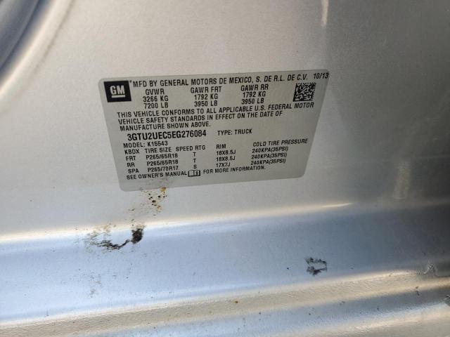 2014 GMC SIERRA K15 - 3GTU2UEC5EG276084