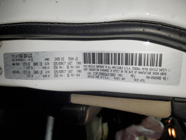 2016 JEEP CHEROKEE S 1C4PJMAB8GW313842