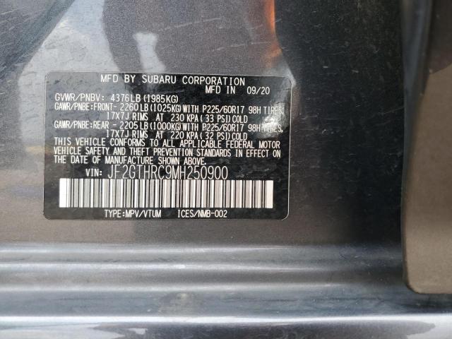 2021 SUBARU CROSSTREK JF2GTHRC9MH250900