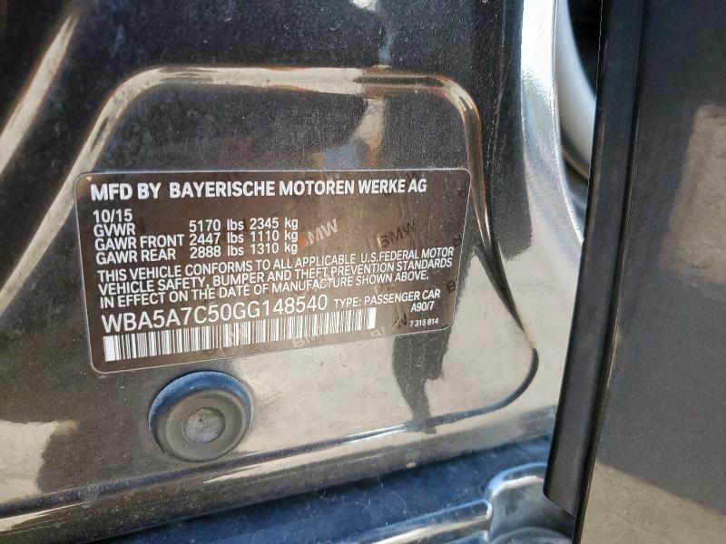 2016 BMW 528 XI WBA5A7C50GG148540