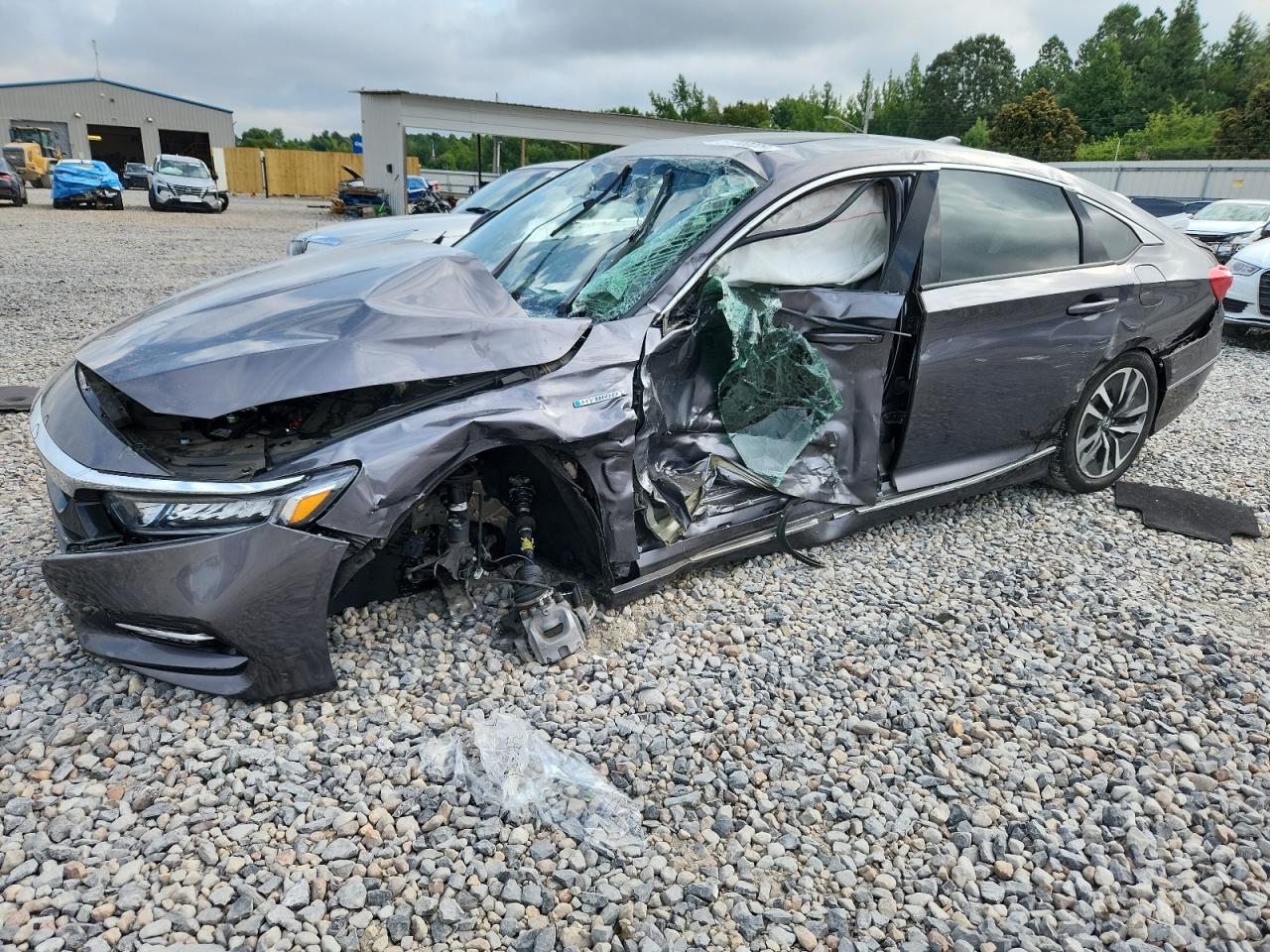 Lot #3311459251 2019 HONDA ACCORD HYBRID EX