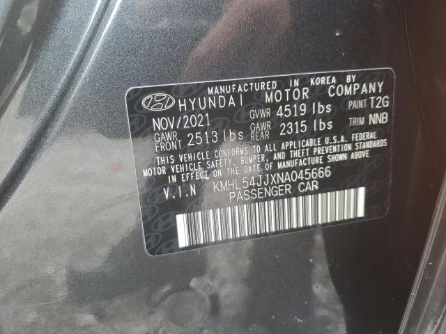 2022 HYUNDAI SONATA HYBRID KMHL54JJXNA045666