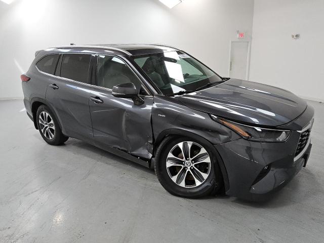2022 TOYOTA HIGHLANDER HYBRID XLE 5TDGBRCH5NS550491