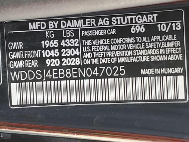 2014 MERCEDES-BENZ CLA 250 #3281841453