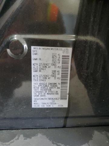 2015 NISSAN ROGUE S 5N1AT2MV7FC906467