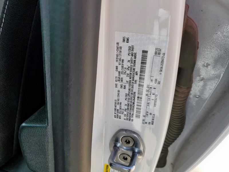 2021 FORD ESCAPE SE 1FMCU0G62MUA46256