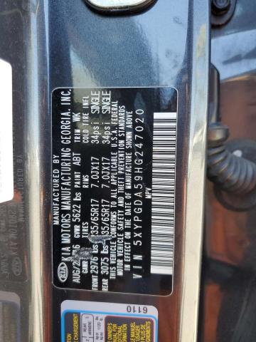 2017 KIA SORENTO LX - 5XYPGDA59HG247020