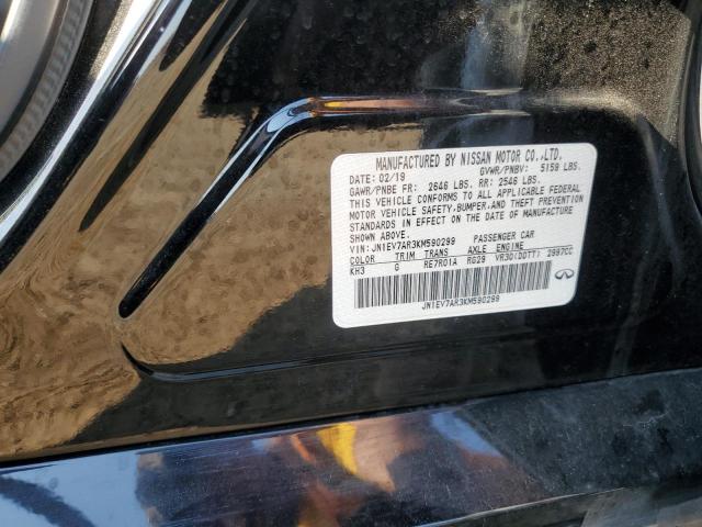 2019 INFINITI Q50 LUXE JN1EV7AR3KM590299