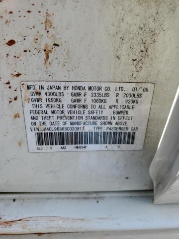 2008 ACURA TSX #3269524005