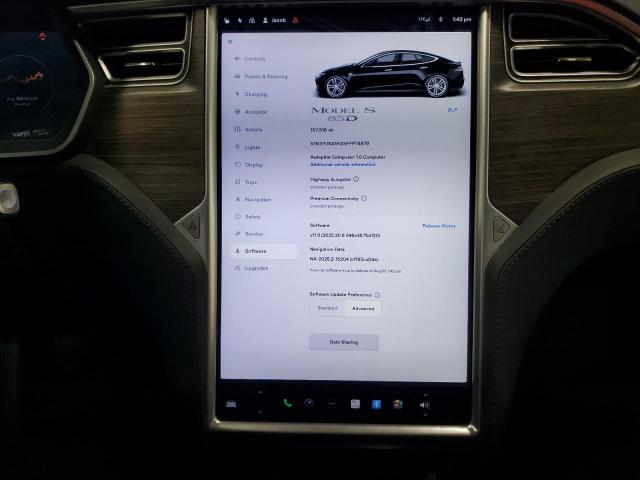 2015 TESLA MODEL S 85 5YJSA1H2XFFP74879