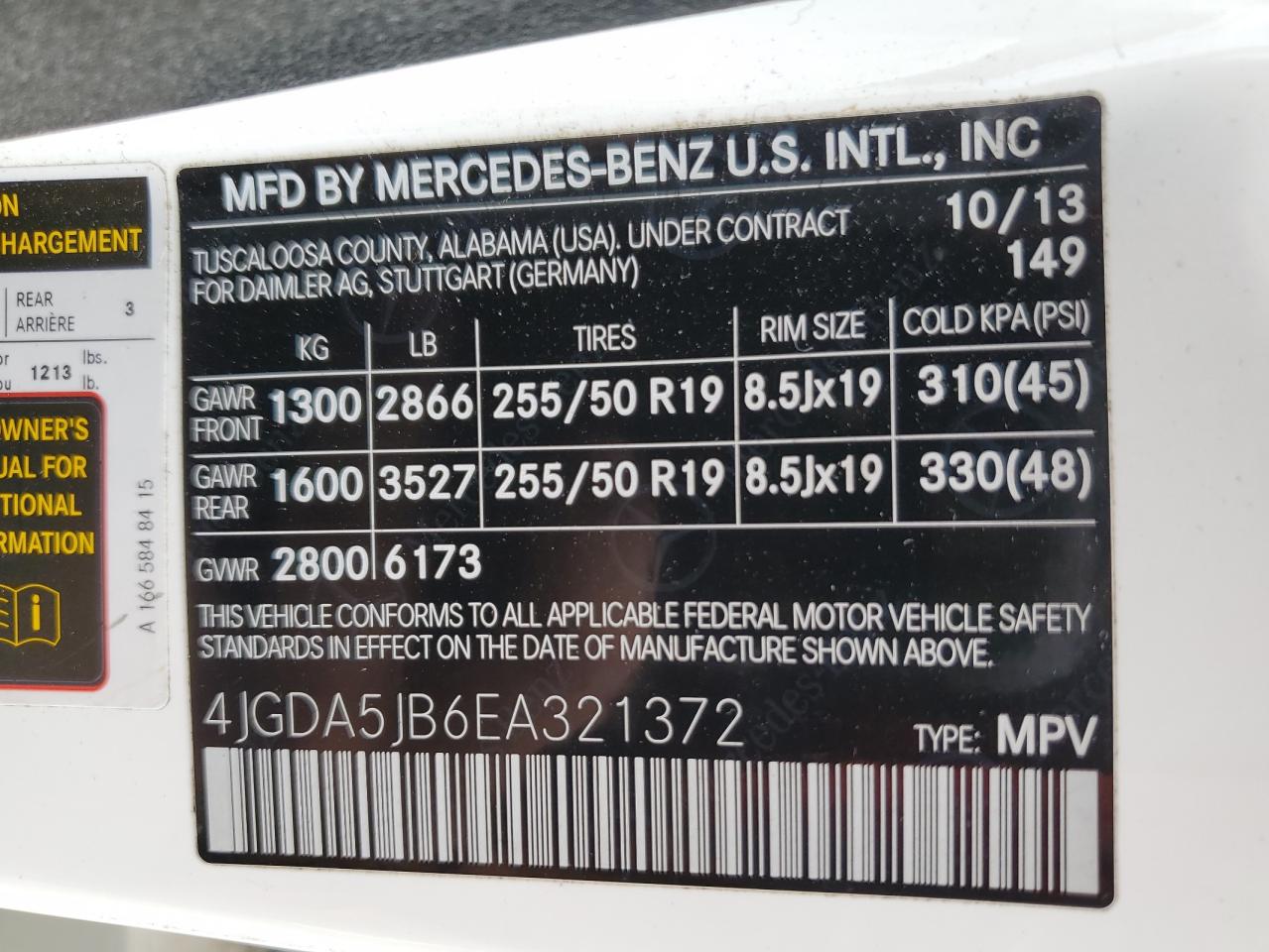 MERCEDES-BENZ M-CLASS 350